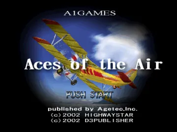 Aces of the Air (US) screen shot title